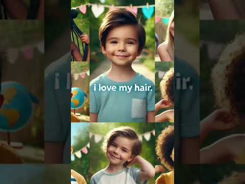 💖👧 I Love My Hair | Fun & Positive Song for Kids | Embrace Your Natural Beauty! 🎶 #kids #jamkids
