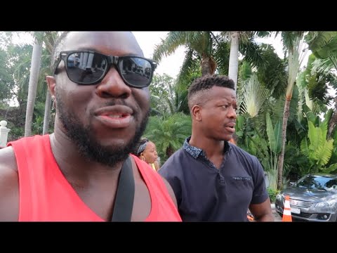 My trip to Dunns River Fall in Jamaica  with the boys