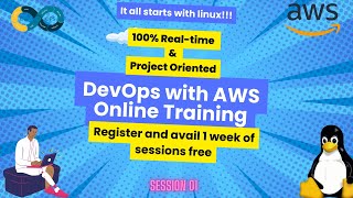 DevOps with AWS Realtime Training | DevOps | AWS Cloud | SESSION01 |30OCT2023 | BATCH56
