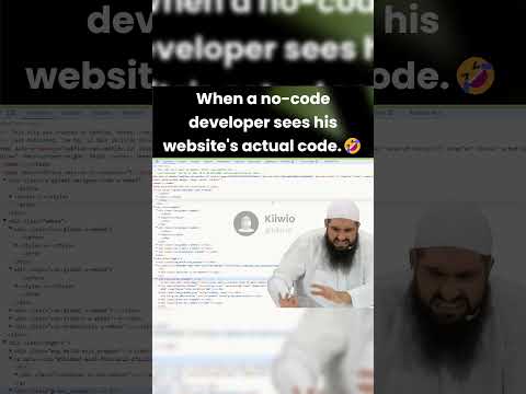 No code developer reaction...brother eww🤣 #memes #funny