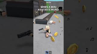 TRYING TO SHOOT MINI AVATARS IN MM2 BE LIKE: