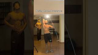 Posing room prototype vs the result #gym #gymbro #gymbros #physique #bodybuilding