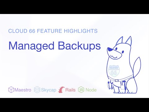 Cloud 66 Feature Highlights: Managed Database Backups