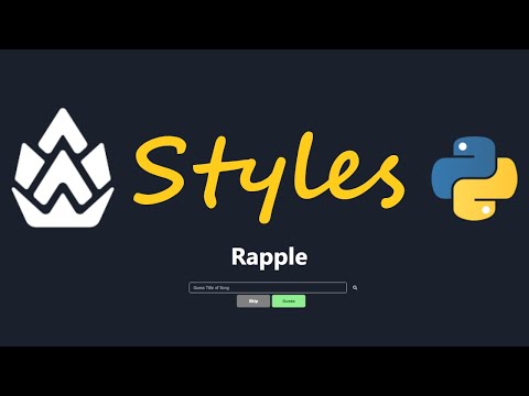 Pynecone Styling Tutorial with www.Rapple.lol