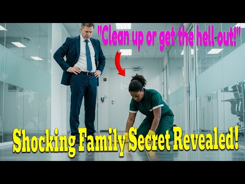 Rich CEO Mistreats Black Janitor, Oblivious That She’s His Step-Sister