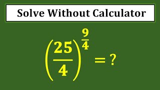Nice Exponent Math Simplification Problem | Math Olympiad | Can You Solve?