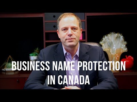 Business Name Protection in Canada