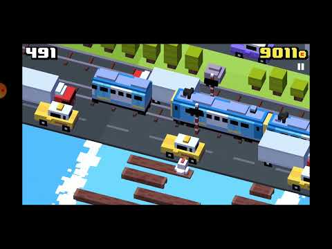 Crossy Road (Mobile) 500 Hop Speedrun [2:17.583 seconds]