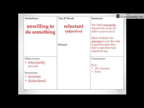 Set 3 Tier II Words - 7th Grade