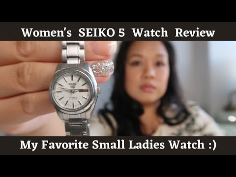 WOMENS SEIKO 5 WATCH REVIEW | SEIKO SYMK13K1 Specs Details Features and more