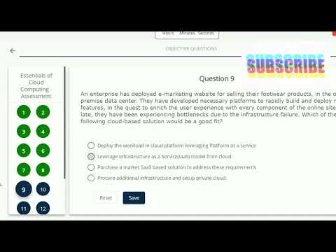 Essentials of Cloud Computing Assessment Solution of Infosys Springboard. #infosys