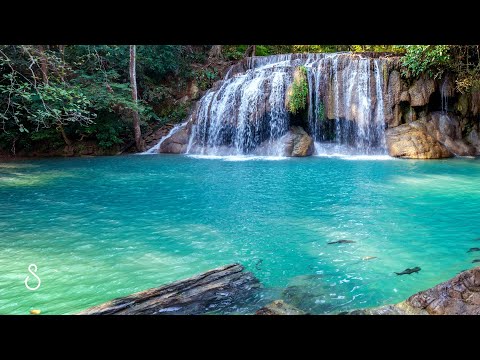 Emerald Pool Waterfall | 3 Hours | Nature Scene
