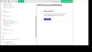 Building a Clean Responsive Card with CSS (Practical Example)