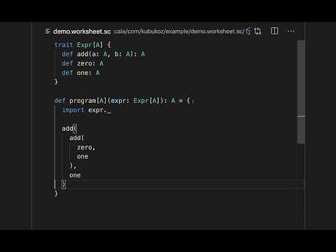Using Tagless Final with laws - Scala tutorial