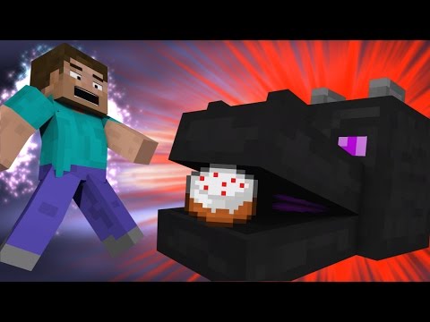 Noob Meets Enderdragon (Minecraft Machinima)