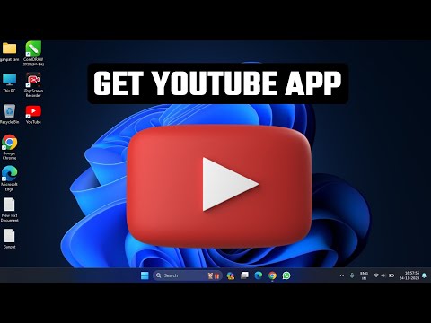 How to Install YouTube App on Windows 10/11 | Step-by-Step Guide for PC and Laptop | Youtube