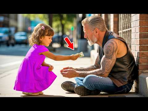 Poor Girl Gives Her Last $8 to a Hungry Hell’s Angel, The Next Day 50 Bikers Changed her life.