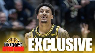 EXCLUSIVE: Michigan's Yaxel Lendeborg breaks down their BIG win at Purdue! | FIELD OF 68