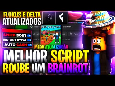 💸SCRIPT Roube Um Brainrot LINK DIRETO *SEM KEY* (Pega TODOS Brainrot) Steal a Brainrot MOBILE PC!