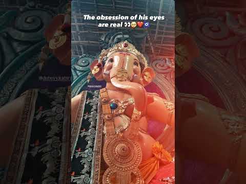 Bappa eyes real ❤️🥹🧿#bappamajha #bappamorya #bappamajha #cute #mumbaicheganpati #kokan #shortvideo