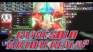 CAN RULER E6 ICHIGO(RAGE) SOLO VIRTUAL REALM? (Universal Tower Defense)