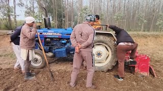 2005 model Farmtrac35, क्या ये रोटावेटर चला पायेगा। #farmtrac #mahindra #trending 