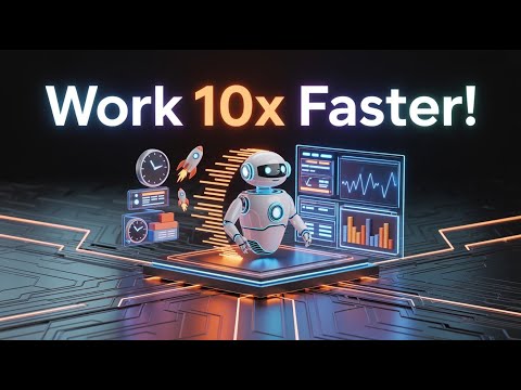 10 AI Tools That Will Explode Your Productivity in 2026 (Work 10X Faster!)