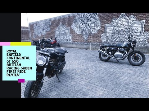 2021 Royal Enfield Continental GT British Racing Green|| 4K || Owner Review || First ride
