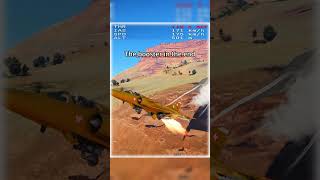 the F 2A on the 100m long runway in war thunder  #warthunder