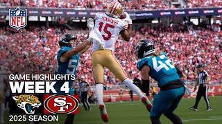 Jacksonville Jaguars vs. San Francisco 49ers Game Highlights | NFL 2025 Season Week 4