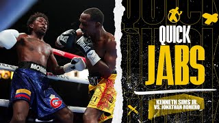 Quick Jabs | Kenneth Sims Jr. vs. Jonathan Romero