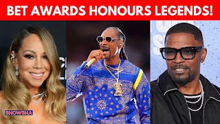 BET Awards Set To Honour Mariah Carey, Snoop Dogg, Jamie Foxx & Kirk Franklin I N18G
