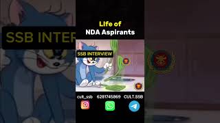 Life of NDA Aspirant #cultssb #education #armylover  #funny  #trending  #nccs #tomandjerry  #shorts