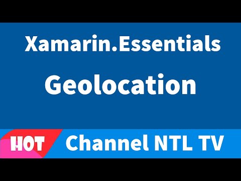 Xamarin.Essentials Geolocation