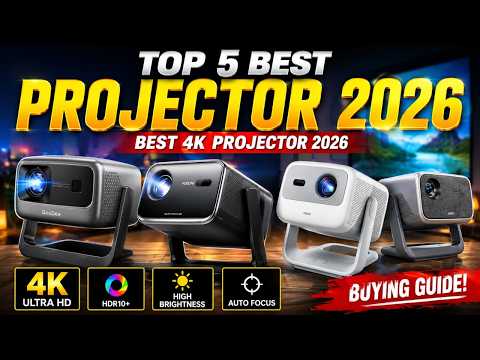Best Projectors 2026 – 4K, 1080p & Budget Picks