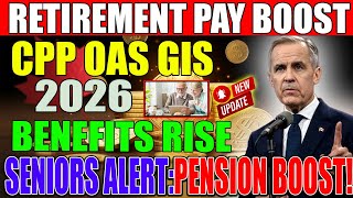 🔥🇨🇦💰 CPP, OAS & GIS 2026 Explained — How Seniors Can Get Up to $3,300+/Month