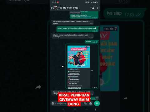 Awass Jangan Percaya Dengan Beginian!! #shortvideo #viral #giveaway #baimwonggiveaway