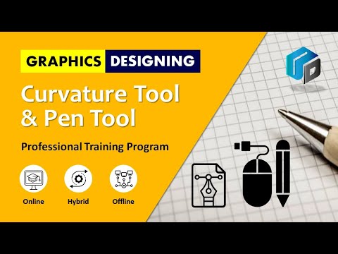 Lesson-3: Pen Tool v/s Curvature Tool in Adobe illustrator Urdu/Hindi | Free GFX & Logo Design