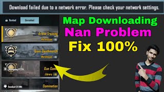 Pubg Download Failed Due To Network Error Fix || Pubg Map Download Nan Problem Pubg Download Problem