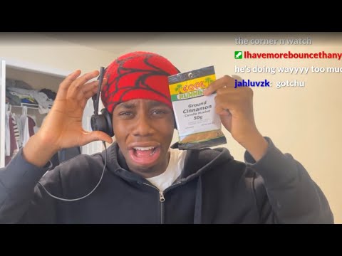 Letrel1 Tries the Cinnamon Challenge...