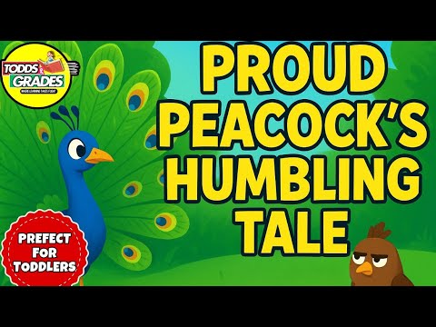 The Proud Peacock’s Humbling Tale | Short Moral Story for Kids | Fun Storytelling