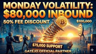 Bitcoin $80K Target: What You Need to Know Right Now #Gate.io Sign Up Bonus