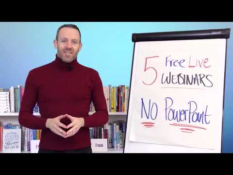5 Free Webinars - Business Profit, Sales, Easy to Run, Growth & Value