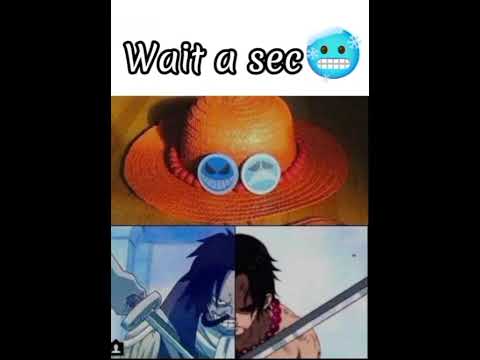 Ace and Roger🥶 #onepiece #onepiecememe #ace #roger