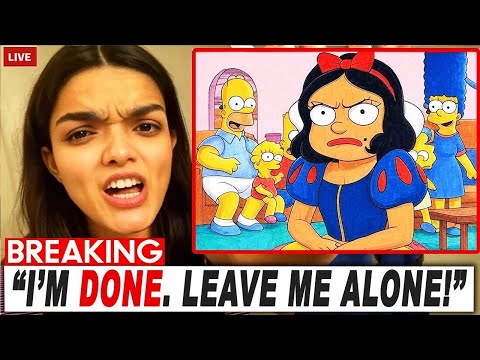 Rachel Zegler MELTDOWN After THE SIMPSONS Ruthlessly ROAST Snow White!
