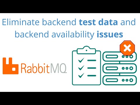 Eliminate RabbitMQ backend test data and backend availability issues