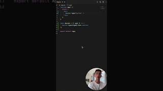How to set default props for your React components #shorts