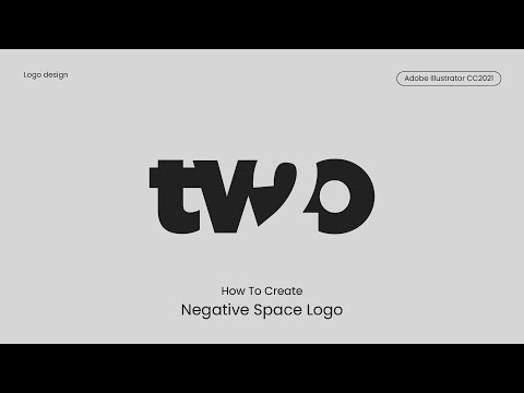 Negative Space Logo Process (Tutorial) | Adobe Illustrator CC