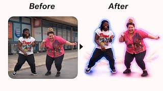 Replace rotoscoping using SAM3 AI model in comfyUI