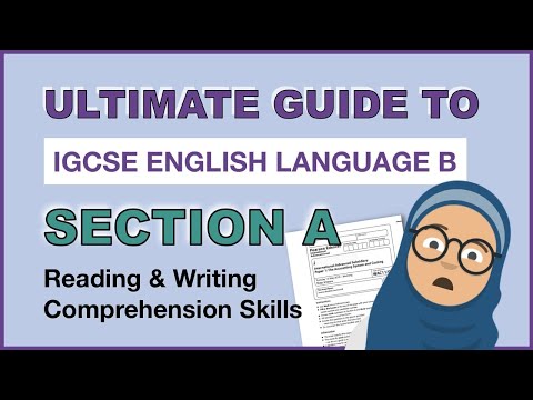 ULTIMATE GUIDE TO SECTION A OF IGCSE ENGLISH LANGUAGE B ⭐️ || Pearson Edexcel IGCSE (9-1)